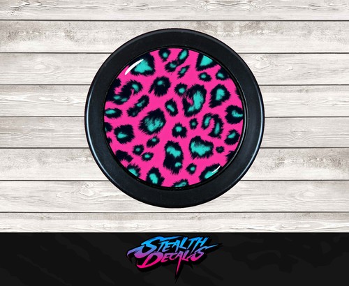 Animal print horn push - print,