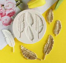 Feather Silicone Fondant Mould