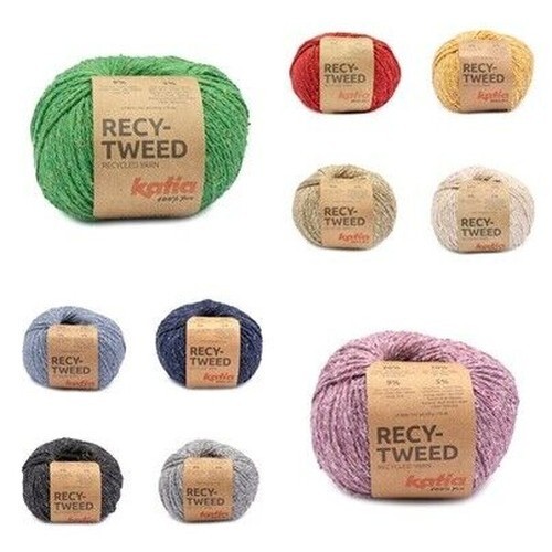 Katia yarn recy tweed - recy-tweed, 28%