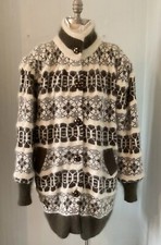 Vintage Angora Cardigan Size M