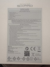 SIXPAD Unisex EMS Abdominal Training Gear ABS Belt Stimulator for Workout, LL/3L