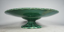 Rare Antique Majolica Green
