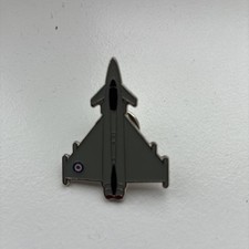 RAF Typhoon Grey Pin Badge