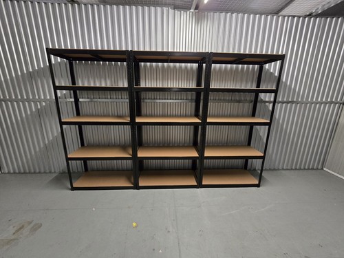 New tier garage shelving - new,
