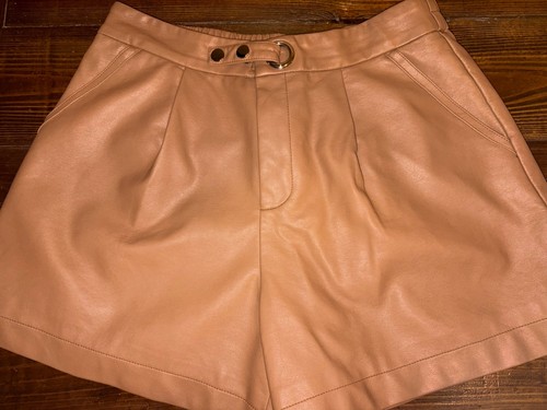 Faux leather shorts women - faux, women’s