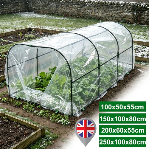 Tunnel cloche greenhouse - tunnel,