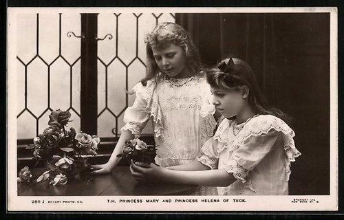 Postcard princess mary and - mary,