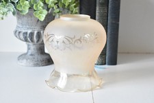 Vintage Frosted Glass