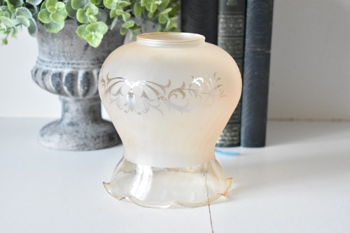 Vintage frosted glass - vintage,