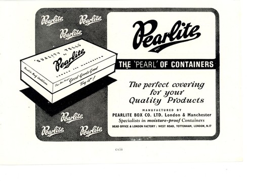 Pearlite box ltd - box, containers