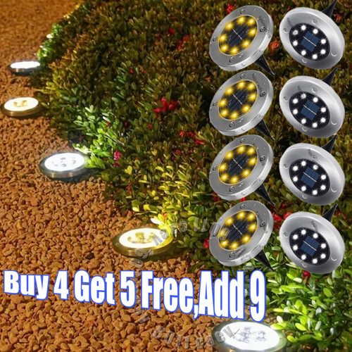 Leds solar power ground - 12,