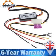 DRL Controller Auto Car LED Daytime Running Lights Relay Harness Dimmer ON/OFF