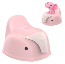 Potty Training Toddler Toilet Seat Elephant Theme Baby Potty with Splash Guard