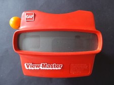 Viewmaster 3d Model L red viewer with ball lever