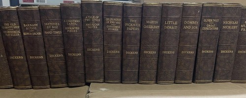 Charles dickens book set - x,