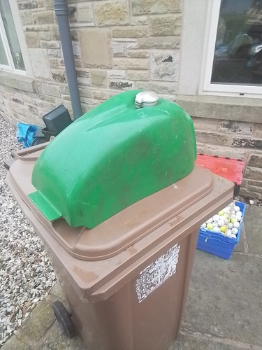 Fibreglass petrol tank - petrol,
