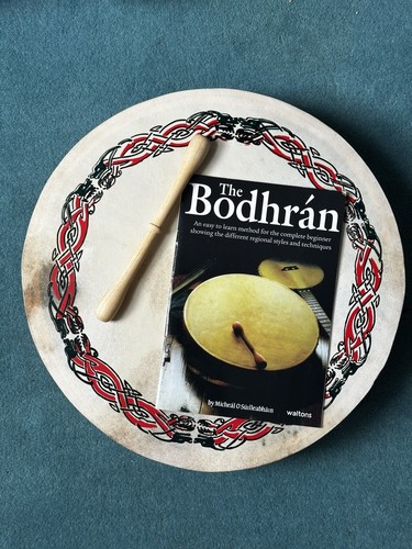 Real irish bodhran with - real,