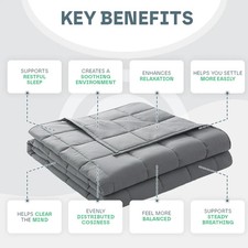 Luxury weighted blanket - weighted, sleep