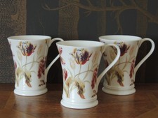 Laura Ashley Gosford Fine China Mugs (x3) 2003