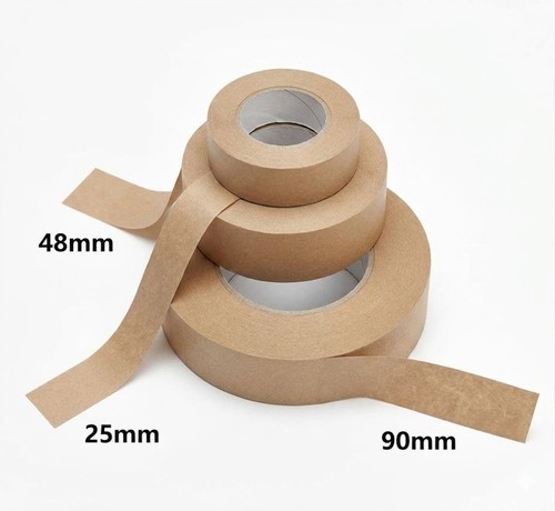 Gummed brown paper sealing - brown,