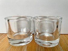 2 x Iittala Kivi Clear Glass