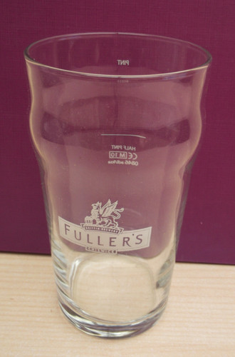 Fullers brewery ale pint - brewery, glass