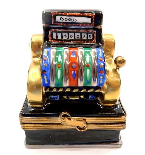 Vintage limoges slot machine - slot,
