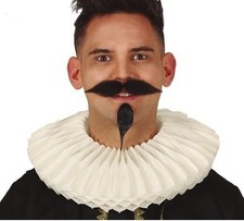 Tudor Neck Ruff White