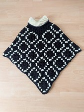 Handmade Women Crotchet Poncho