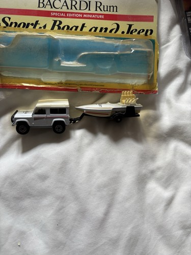 1991 matchbox barcadi rum land - rum,