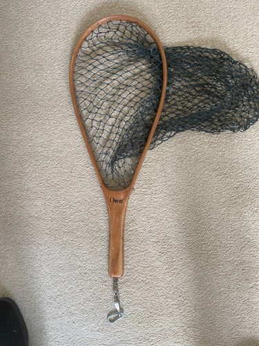 Orvis wooden landing net - ,