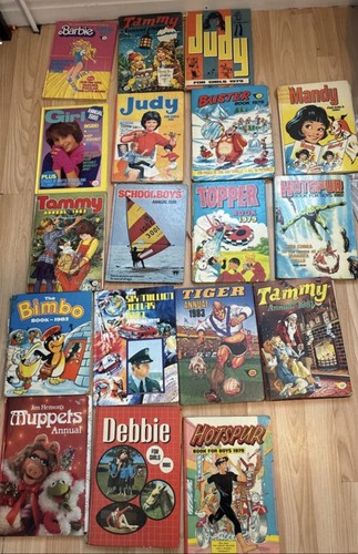 Vintage annuals 1970 - annuals, 1970/1980s