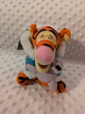 Disney Winnie The Pooh Soft Toy Plush Bean Bag 8” Eskimo Tigger Christmas 