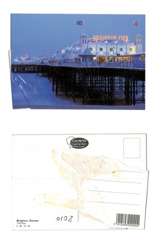 Postcard brighton pier - brighton,