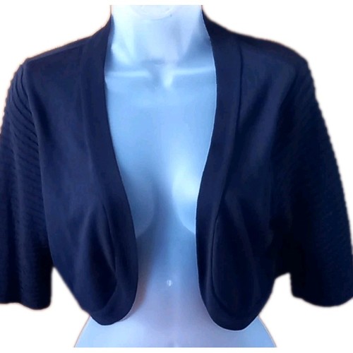 Per una navy - knit, bolero,
