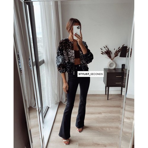 Zara multicoloured sequin - zara,