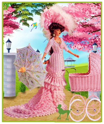 Crochet pattern barbie fashion - crochet,