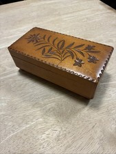 Reuge Music Box Vintage Wooden