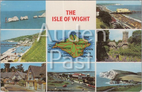 The isle wight map - the,