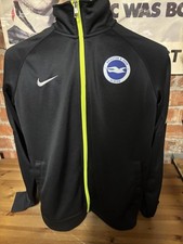 NIKE BRIGHTON & HOVE ALBION SEAGULLS ANTHEM JACKET ADULT SIZE LARGE