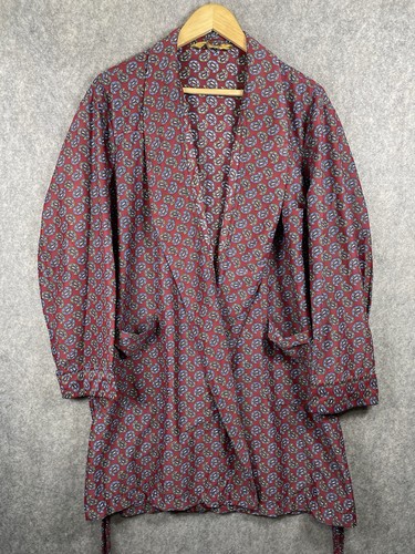 Vintage paisley dressing - vintage, gown
