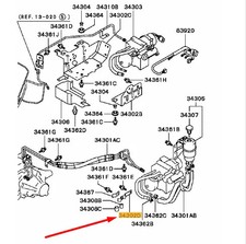 Bracket AYC Pump Evo 7-9