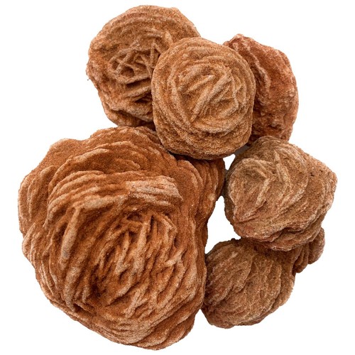 Pink selenite desert rose - desert,