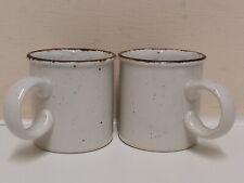 Retro 1970s/80s Midwinter Stonehenge Creation Design Pair of Small Cups 