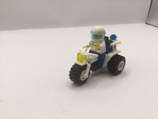 Vintage LEGO Town: Hospital 1249 Tri-Motorbike With Minifigure- COMPLETE
