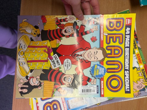 Beano comic page birthday - 44,