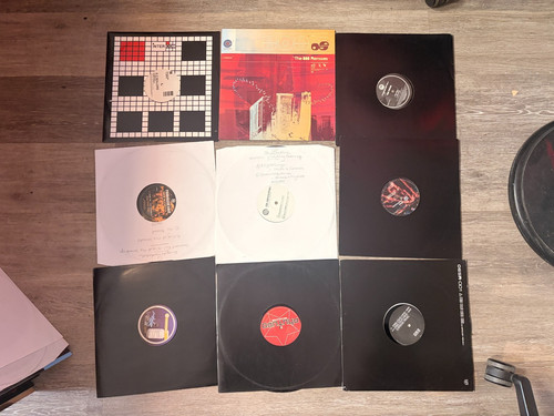 Vinyl records job lot - job,