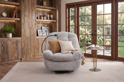 Raha swivel accent chair - accent,