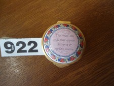 Staffordshire enamels trinket - staffordshire,