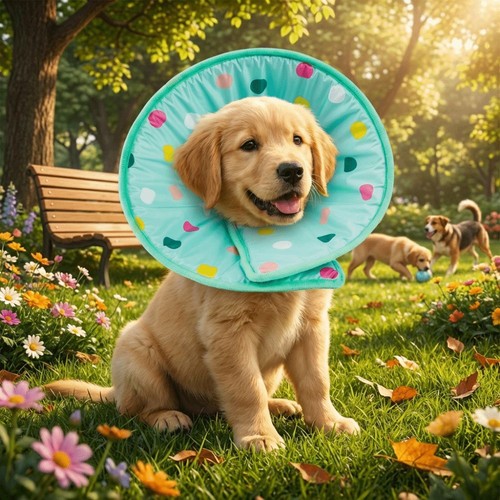 Anti licking pet elizabethan - anti,